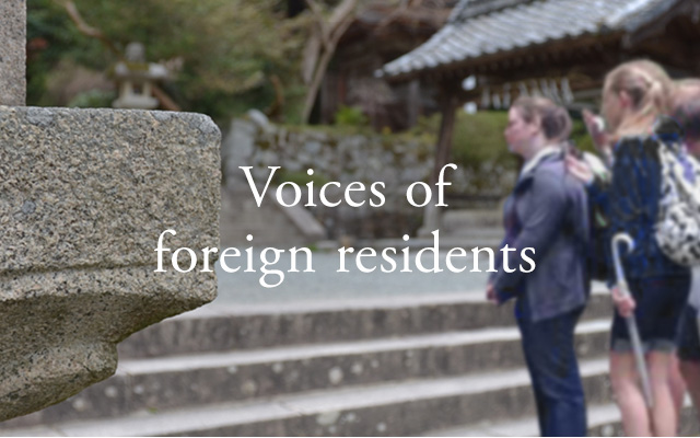 Voices of foreign residents